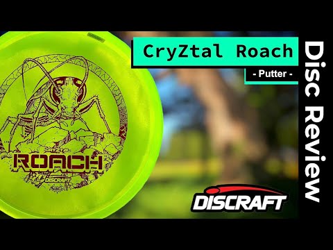 Discraft Roach Cryztal Plastic | Putter Disc Golf Review
