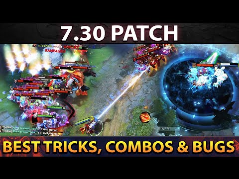 MOST OP, BROKEN & IMBA COMBOS & BUGS, BEST TRICKS & TIPS 7.30 PATCH Dota 2