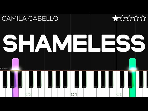 Camila Cabello - Shameless | EASY Piano Tutorial