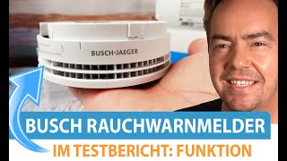 Busch Rauchalarm ProfessionalLine Rauchwarnmelder Test: Inbetriebnahme & Betriebsbereitschaft prüfen