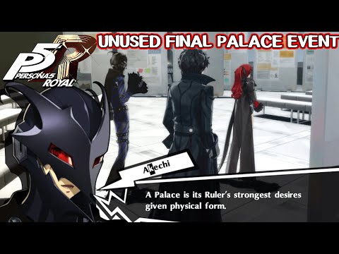 Unused Akechi & Kasumi event - Persona 5 Royal