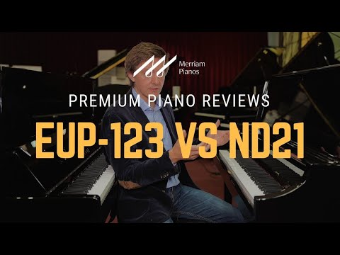 🎹Essex EUP-123 vs Kawai ND21 Upright Piano Comparison & Review | Classic Studio Uprights﻿🎹