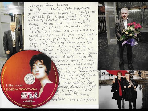 BOŻENA GRABOWSKA ''Tu zaczyna się świat'' i moje piękne wspomnienie o Artystce z marca 1999 roku.