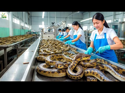 , title : 'China Snake Farm - How Farmer Make 1 Billion USD from 3 Million Snake Every Year? Chinese Farming'