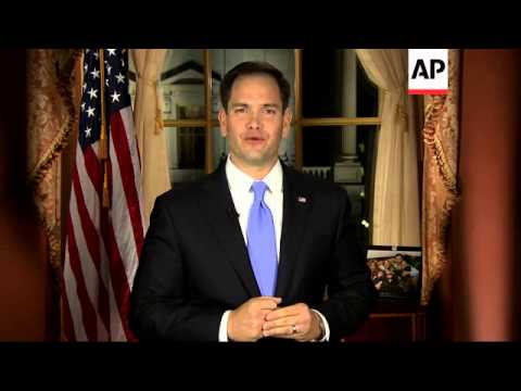 Sen. Marco Rubio delivers official Republican response to Obama's State of the Union address