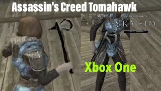 Skyrim SE Xbox One Mods|Assassin's Creed Tomahawk