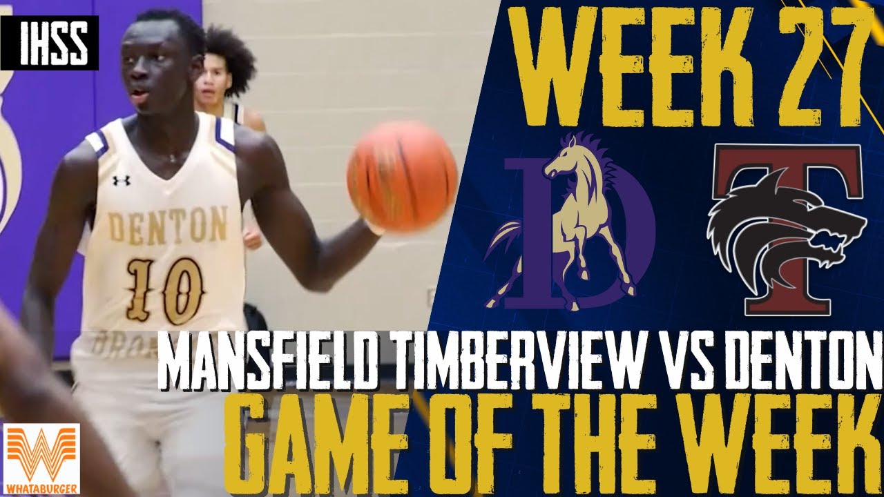 Denton vs Mansfield Timberview Highlights: Broncos Win 58-51