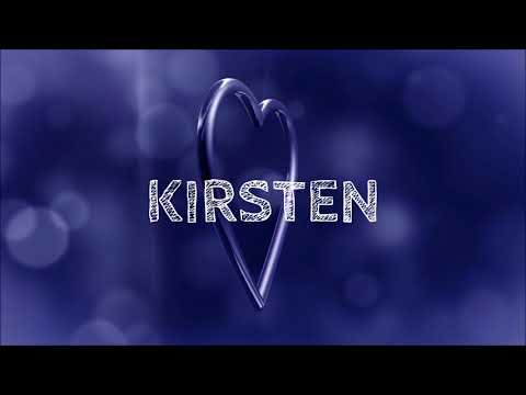 ♪♪ HAPPY BIRTHDAY KIRSTEN ♪♪