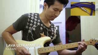Video thumbnail for Monster rock , Lava soar, Lava ultramafic , Free the tone 6550  , electric guitar cable test by 劉德明