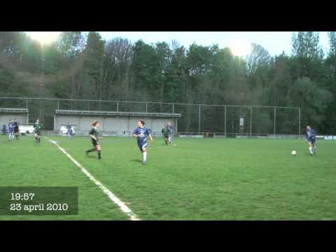 20100423 DVC Grimbergen - KV Weerde - start en begin 2H