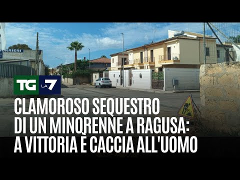Clamoroso sequestro di un minorenne a Ragusa: a Vittoria è caccia all'uomo