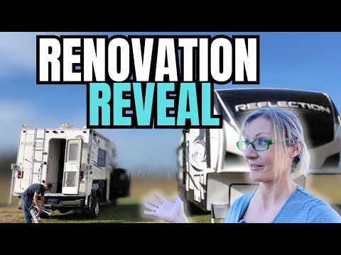 WE RENOVATED A TRUCK CAMPER!