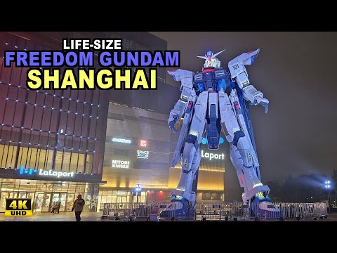 Freedom Gundam Statue Show @ Shanghai