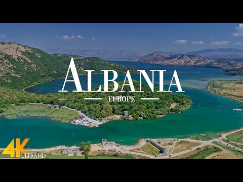 FLYING OVER ALBANIA ( 4K UHD ) • Stunning Footage, Scenic Relaxation Film with Calming Music
