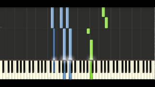 How to play  - Up theme song (Disney) on piano - Synthesia