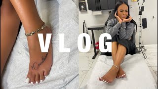 I GOT A FOOT TATTOO!!!  #VLOG
