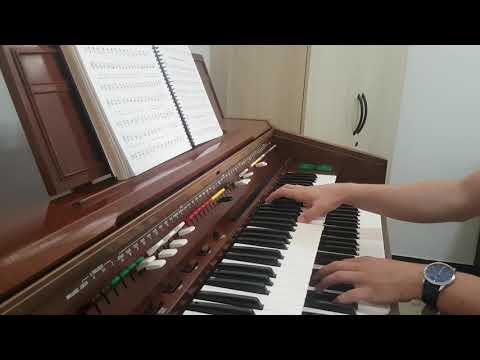 Hinário 5 CCB - Hino 460 - Vamos todos juntos cantar - Órgão Yamaha E5ar (1973)