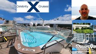 Celebrity Beyond -Pools and Chill areas!- 2023 | Kauffman Travel Team