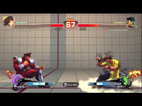 Banana Yang CA (Yang) vs. Happy Medicine (M.Bison) SSF4:AE 2012 XBL Match