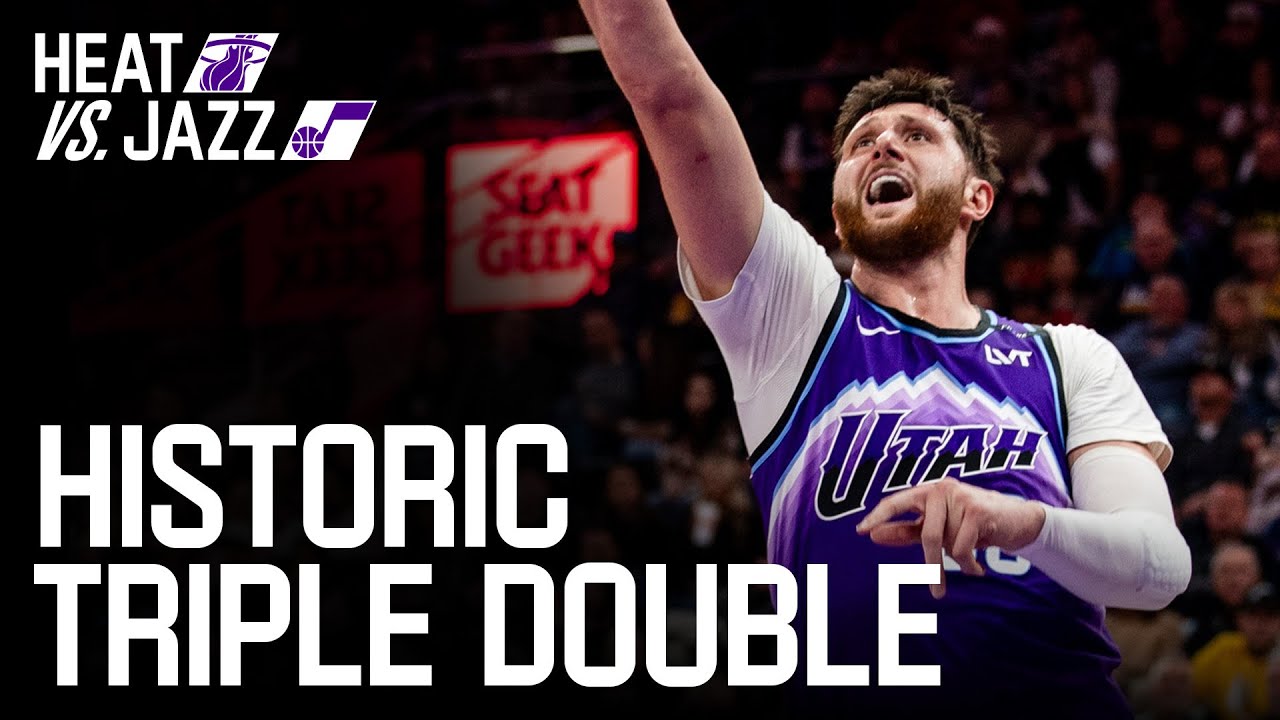 🚨 Third-Straight Triple Double 🚨 Jusuf Nurkić makes Jazz history