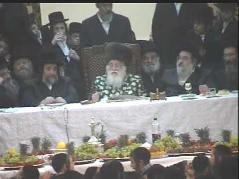 15 Shvat 5762 With Viznitz Rebbe the Yeshios Moshe Zt"l