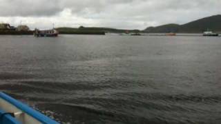 preview picture of video 'On the Ferry From Renard Point to Knightstown, County Kerry, Erin'