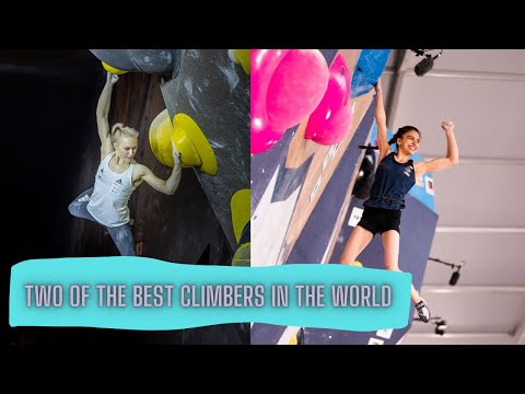 🤩 Janja Garnbret vs [NATALIA GROSSMAN] | MEIRINGEN 2022