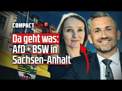 💥LIVE: Da geht was: AfD + BSW in Sachsen-Anhalt💥