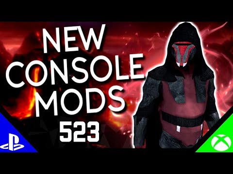 Skyrim Special Edition: ▶️5 BRAND NEW CONSOLE MODS◀️ #523 (PS4/XB1)