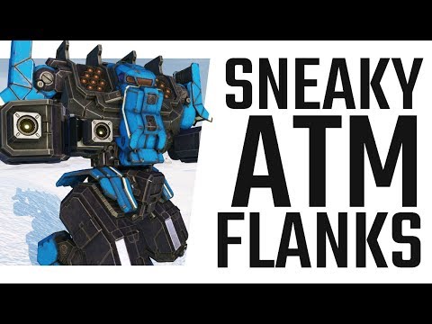Sneaky ATM Flanks with the ECM Arctic Wolf - Mechwarrior Online The Daily Dose #609