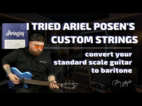 convert your standard scale guitar to baritone