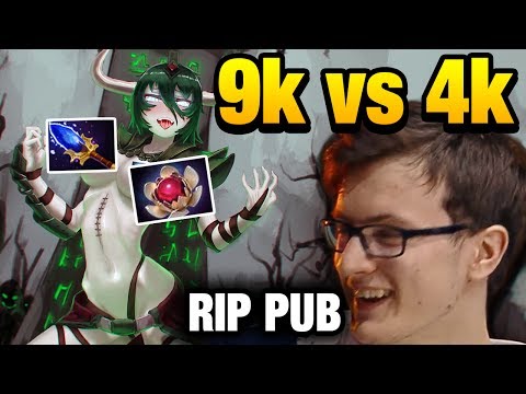 9k vs 4k Undying with SCEPTER RIP PUB Dota - Miracle party match