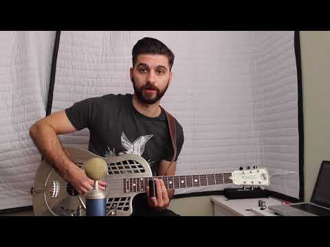 Elmore James: It Hurts Me Too and Sky Is Crying style open D licks lesson