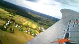 preview picture of video 'Easystar mit Flycamone Crash in Baumstamm Jennersdorf'