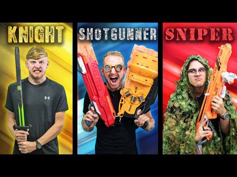 NERF Choose Your Class Challenge! Video