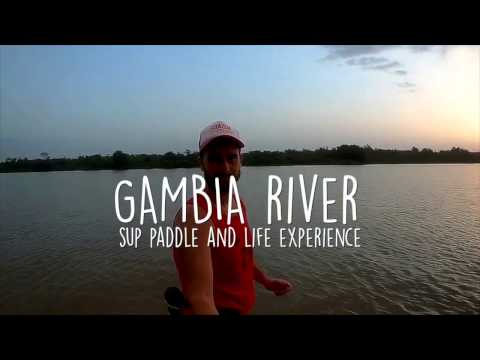 GAMBIA RIVER sup Paddle 2016