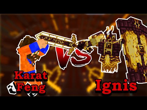 ME VS Completed Ignis(L_Ender's Cataclysm) | Player VS Minecraft Mob battle