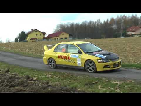 Cieszyńska Barbórka 2017 - SKJS - Tomasz Kożdoń / Agata Golec - Mitsubishi Lancer