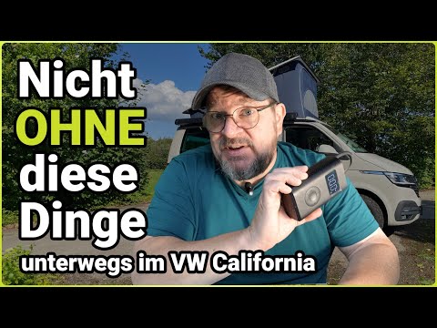 Unsere Must-Have Camping Gadgets für den VW California 🚐 | Die besten Helfer für unterwegs