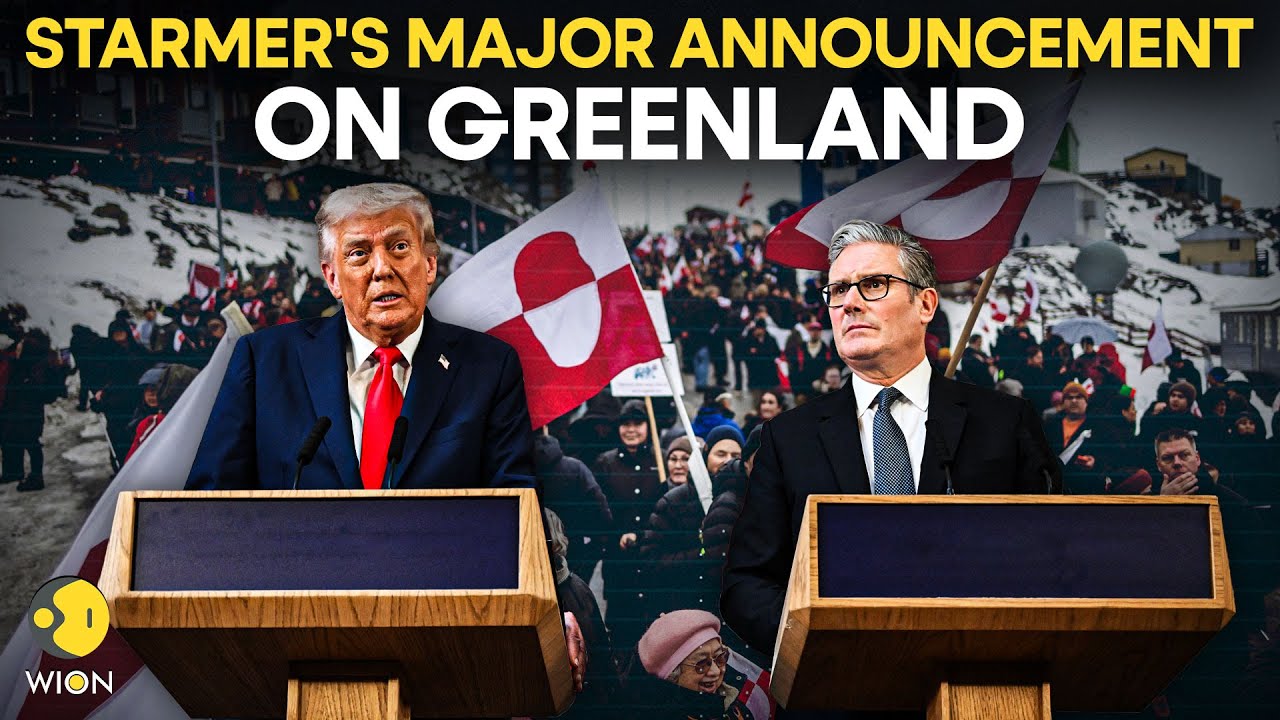 Greenland Showdown LIVE: British PM Starmer Expected To Deliver Major Statement On Greenland | WION