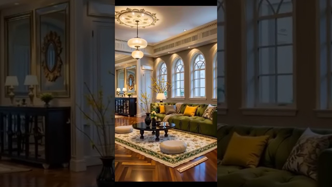 تصميم غرف معيشة تجمع بين الحداثة والدفء | A Living Room Design That Balances Modernity and Warmth