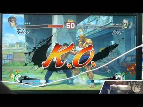 campus party europe 2012 SSF4AE FiNAL Momi / Fei Long VS. Ryan Hart / Sagat