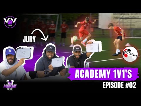 ACADEMY 1V1 SERIES #02 | U11 - U19 players from FC Coburg deliver in 1vs1