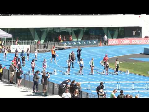 Girls Under 11 80m Hurdles H2 - 2020 State Combined Events Championships // LAVicTV