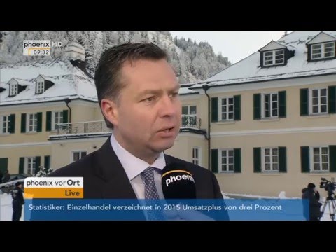 CSU-Klausurtagung: Stephan Mayer im Interview am 07.01.2016
