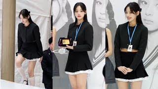 뉴진스 민지 NewJeans: MINJI 인천공항세관 홍보대사 위촉식 직캠 | 240322