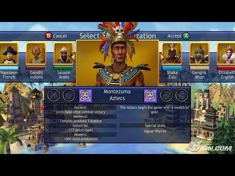 Sid Meier's Civilization Revolution: Montezuma
