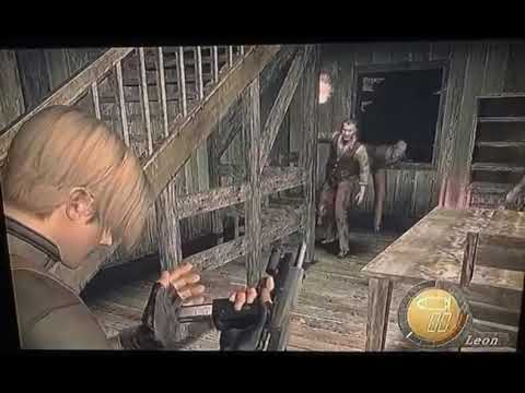 Resident Evil 4 Como Passar Invasão Ganados Na Casa Com Luís