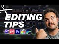 5½ EASY YouTube Editing Tips To Make BETTER VIDEOS!