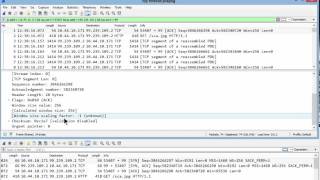 Fixing Window Scaling Analysis Issues Wireshark 2.0